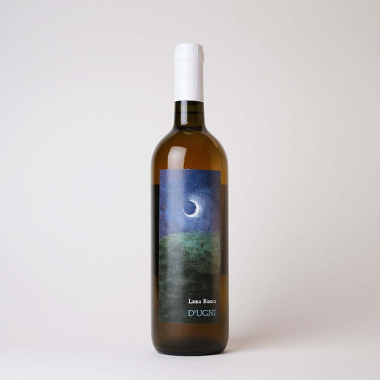 Bottle shot of Feudo d'Ugni Lama Bianco 2020, Orange Wine, made by Feudo d'Ugni.